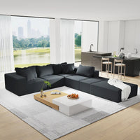 Arvion L-Shaped Modular Sectional Sofa