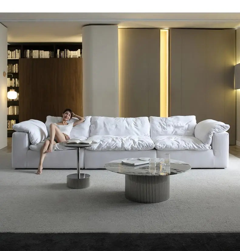 The Novelle  U-Shaped Boneless Compression Cloud Couch 